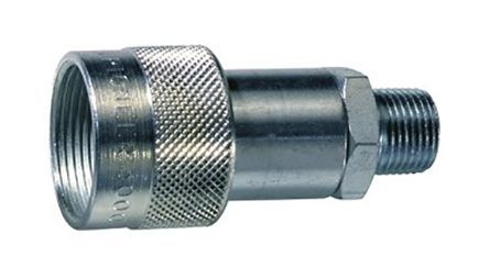 Enerpac Steel (Dust Cap) Hydraulic Quick Connect Coupling CR400 3/8 in, Муфта