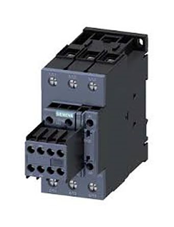 3RT2036-1AK64-3MA0, Siemens 3 Pole Contactor - 50 A, 110 V ac Coil, SIRIUS Innovation, 3NO, 22 kW, Контактор