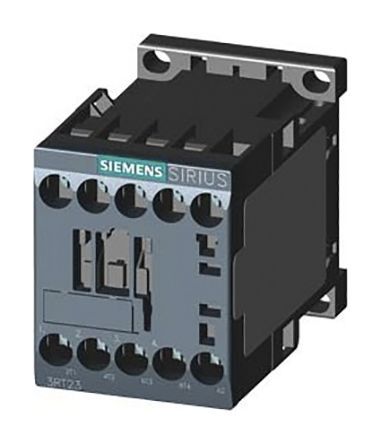 3RT2317-1AB00, Siemens 4 Pole Contactor - 12 A, 24 V ac Coil, SIRIUS Innovation, 4NO, 5.5 kW, Контактор