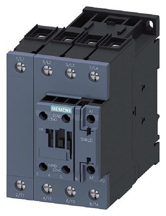 3RT2336-1AP00, Siemens 4 Pole Contactor - 60 A, 230 V ac Coil, SIRIUS Innovation, 4NO, Контактор