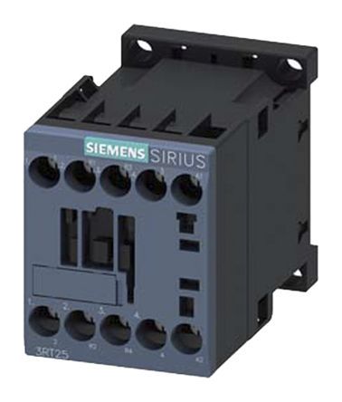 3RT2516-1AB00, Siemens 4 Pole Contactor - 9 A, 24 V ac Coil, SIRIUS Innovation, 2NO/2NC, 4 kW, Контактор