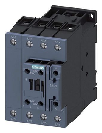 3RT2535-1AP00, Siemens 4 Pole Contactor - 35 A, 230 V ac Coil, SIRIUS Innovation, 2NO/2NC, 18.5 kW, Контактор