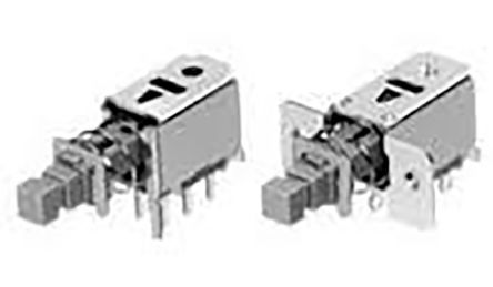 SPPJ223200, Alps Alpine Double Pole Double Throw (DPDT) Momentary Push Button Switch, PCB, 30V dc, Кнопочный переключатель