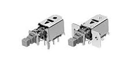 SPPJ226400, Alps Alpine Double Pole Double Throw (DPDT) Momentary Push Button Switch, PCB, 30V dc, Кнопочный переключатель