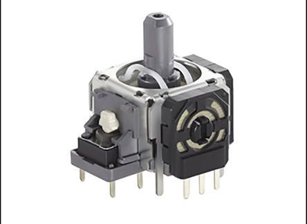 RKJXK1210002, Alps Alpine, 2 Way Joystick Switch Lever, Momentary, Джойстик-переключатель