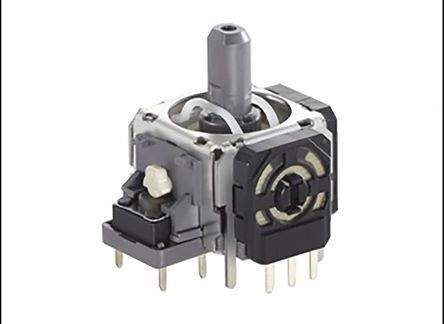 RKJXK122400Y, Alps Alpine, 2 Way Joystick Switch Lever, Momentary, Джойстик-переключатель