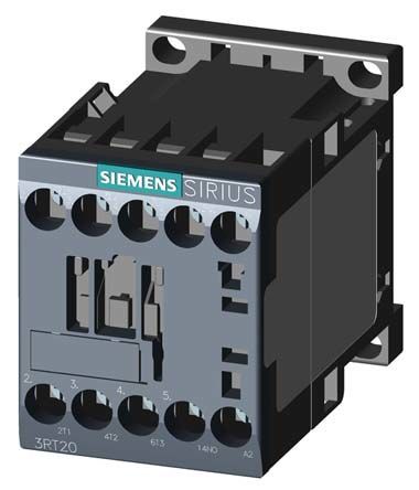 3RT2015-1AN22, Siemens 3 Pole Contactor - 7 A, 230 V ac Coil, SIRIUS Innovation, 3NO, 3 kW, Контактор