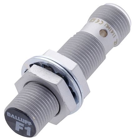 BES M12MF1-PSC30A-S04G-W, BALLUFF M12 x 1 Inductive Sensor - Barrel, PNP-NO Output, 3 mm Detection, IP67, M12 - 4 Pin Terminal, Индуктивный датчик приближения