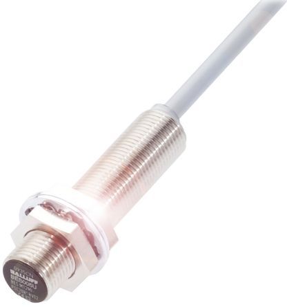 BES M12MI-NSC40B-BV05, BALLUFF M12 x 1 Inductive Sensor - Barrel, NPN-NO Output, 4 mm Detection, IP68, Cable Terminal, Индуктивный датчик приближения