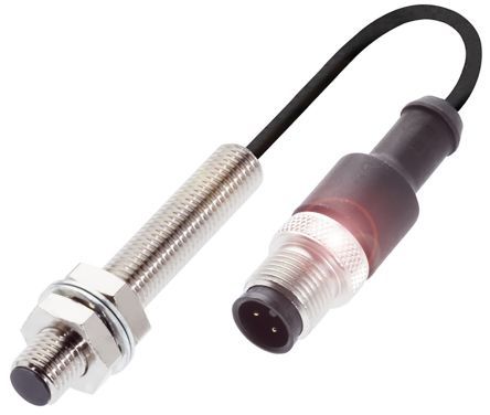 BES M08MI-PSC40B-BP00,2-GS04, BALLUFF M8 x 1 Inductive Sensor - Barrel, PNP-NO Output, 4 mm Detection, IP67, M12 - 4 Pin with cable Terminal, Индуктивный датчик приближения