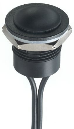 IAR3F1200, APEM Single Pole Single Throw (SPST) Momentary Push Button Switch, IP65, IP67, 16.2 (Dia.)mm, Panel Mount, 24V dc, Кнопочный переключатель