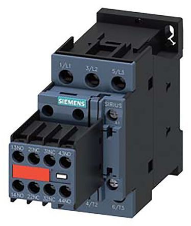 3RT2027-1CL24-3MA0, Siemens 3 Pole Contactor - 50 A, 230 V ac Coil, SIRIUS Innovation, 3NO, 15 kW, Контактор