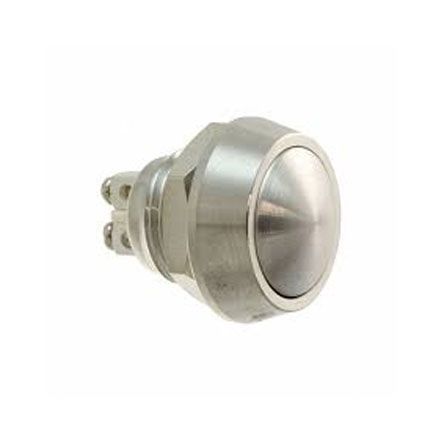 MMP0120/SSS67/S, Bulgin Single Pole Single Throw (SPST) Momentary Push Button Switch, IP67, Panel Mount, 36V dc, Кнопочный переключатель