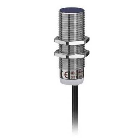 XS118BLPAL5, Telemecanique Sensors M18 x 1 Inductive Sensor - Barrel, PNP-NO Output, 5 mm Detection, IP65, IP67, Cable Terminal, Индуктивный датчик приближения