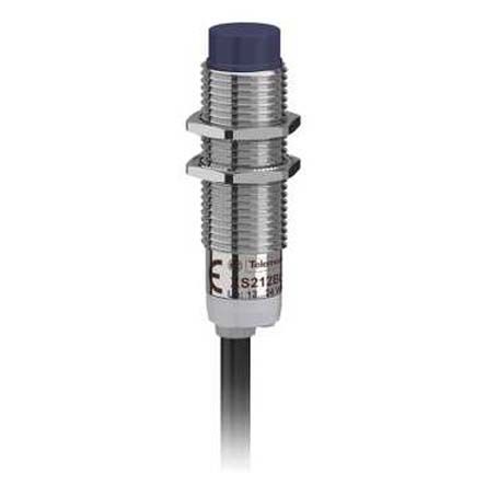 XS212BLPAL5, Telemecanique Sensors M12 x 1 Inductive Sensor - Barrel, PNP-NO Output, 4 mm Detection, IP65, IP67, Cable Terminal, Индуктивный датчик приближения