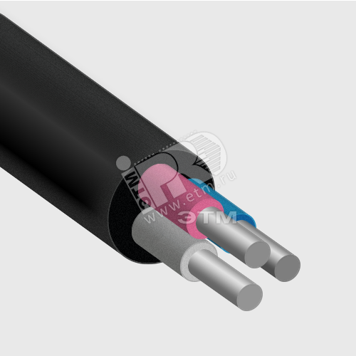 Кабель АВВГ 3х50мк(N.PE)-1