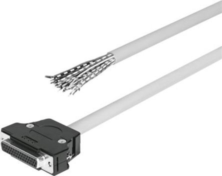 NEBV-S1WA25-K-5-N-LE25-S9, Festo Cable Lead