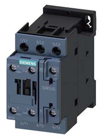 3RT2027-1AL20, Siemens 3 Pole Contactor - 50 A, 230 V ac Coil, SIRIUS Innovation, NO/NC, 15 kW, Контактор