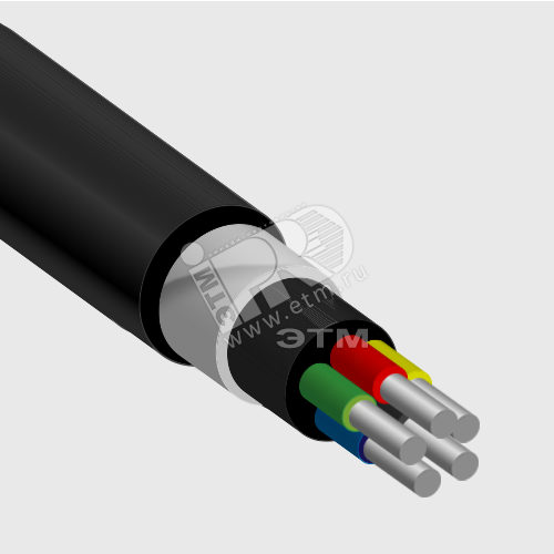 Кабель силовой АВВГ 5х16ок-0.66 ТРТС