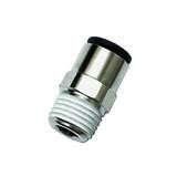 3175 16 21, Legris Threaded-to-Tube Pneumatic Fitting R 1/2 to Push In 16 mm, LF3000 Series, 20 bar, Прямой фитинг