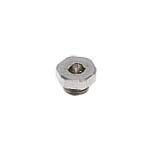 0222 19 00, Legris 2.5mm Brass M5 x 0.8 Plug Fitting