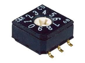 CD16RM0CB, C & K 16 Way Through Hole DIP Switch, Переключатель