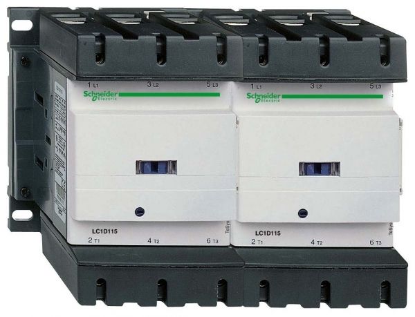 КОНТАКТОР РЕВЕРС. D 3Р,150 A,НО+НЗ,220V 50/60 ГЦ,ЗАЖИМ ПОД ВИНТ,