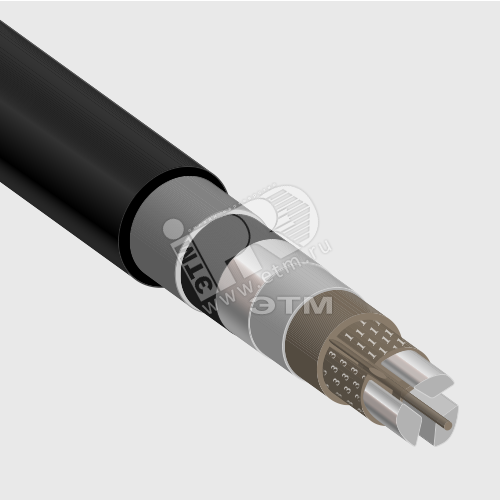 Кабель силовой ААШв-10 3Х25 (ож) ТРТС