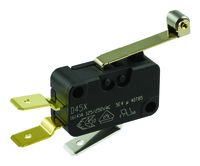 D459-V3RD, ZF SPDT-NO/NC Roller Lever Microswitch, 16 A @ 250 V ac, Микропереключатель