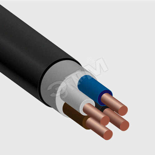 Кабель силовой ВВГнг(А)-LS 4х16 (N)-1 многопроволочный