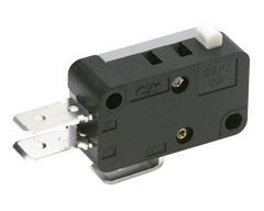 TMCJG6VP0010Y, C & K SPST-NO Pin Plunger Snap Action Micro Switch, 1/2 A @ 125 V dc, 15 A @ 125 / 250 V ac, Микропереключатель