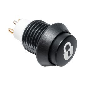 APB4E01TZBE001, C & K Single Pole Single Throw (SPST) Momentary White LED Push Button Switch, IP67, 13.7 (Dia.)mm, Panel Mount, Plus, Кнопочный переключатель