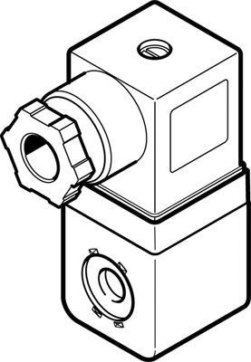 VACN-N-A1-1-EX4-A, Festo 24V dc 700mW Replacement Solenoid Coil, Compatible With VSNC, Катушка