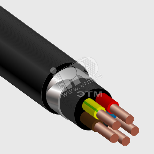 Кабель силовой ВБШвнг(А) 5х4 (N, PE) -0.660       ТРТС однопр оволочный