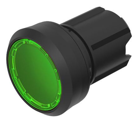 45-2231.11H0.000, EAO Series 45 Momentary Green LED Actuator, IP20, IP40, IP66, IP67, IP69K, 22.3 (Dia.)mm, Panel Mount, 500V ac/dc, Кнопочный переключатель