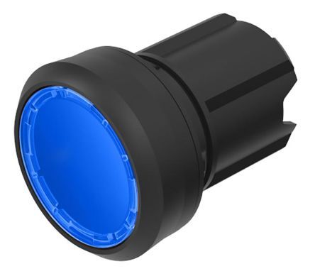 45-2231.11J0.000, EAO Series 45 Momentary Blue LED Actuator, IP20, IP40, IP66, IP67, IP69K, 22.3 (Dia.)mm, Panel Mount, 500V ac/dc, Кнопочный переключатель