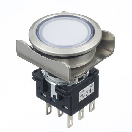 LBW6ML-A1RT64PW, Idec Push Button Switch, Кнопочный переключатель