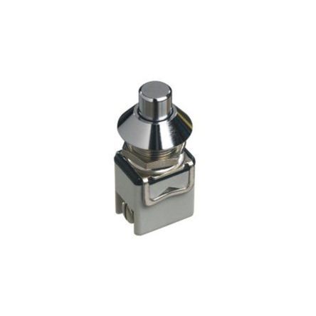 1222MRA, APEM Single Pole Single Throw (SPST) Momentary Push Button Switch, 6.35 x 7.2mm, Panel Mount, 24 V dc, 250 V ac, Кнопочный переключатель