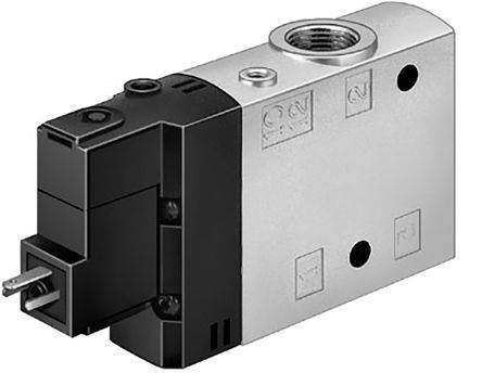 CPE24-M1H-3GL-3/8, Festo 3/2 Solenoid Pilot Valve Electrical G 3/8 CPE Series, Клапан