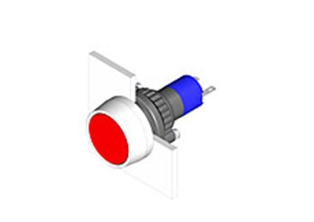 14-040.002, EAO Modular Switch Actuator, IP67, Panel Mount for use with Series 14 Switches -25°C +55°C