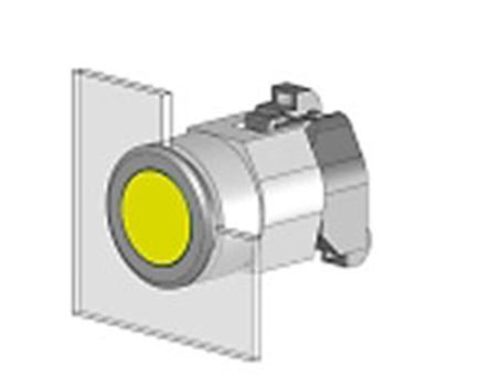 704.006.218, EAO Modular Switch Actuator, IP65, Panel Mount for use with Series 04 Switches -40°C +55°C