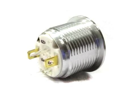 MPB16-CARE-RGB-JR-12V, RS PRO Single Pole Single Throw (SPST) Momentary RGB LED Push Button Switch, IP67, 16 (Dia.)mm, Panel Mount, 36V dc, Кнопочный переключатель