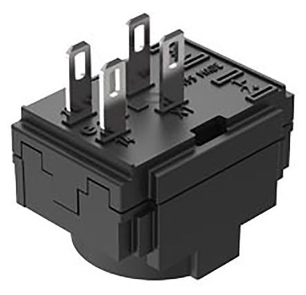 61-8410.12, EAO Snap Action Modular Switch Contact Block for use with Series 61 Switches, Контактный блок