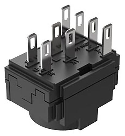 61-8490.12, EAO Snap Action Modular Switch Contact Block for use with Series 61 Switches, Контактный блок