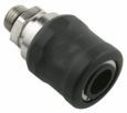 0062100001, RS PRO Pneumatic Quick Connect Coupling Nickel Plated Brass Hose Barb, Муфта