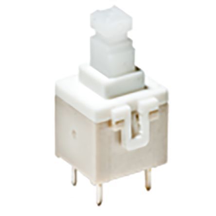 Y17P11142FP, C & K Double Pole Double Throw (DPDT) Momentary Push Button Switch, Through Hole, 32V dc, Кнопочный переключатель