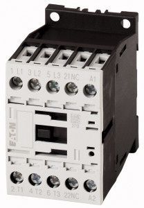 051777 & DILER-22(230V50HZ,240V60HZ), Eaton 4 Pole Contactor - 3 A, 230 V ac Coil, 2NO/2NC, Контактор