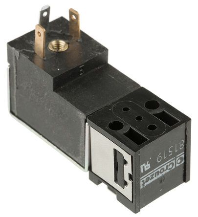 81519632, Crouzet 3/2 Pneumatic Control Valve Solenoid/Spring 81 Series, Клапан