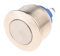 AV031003C910, APEM Single Pole Single Throw (SPST) Momentary Push Button Switch, 22.2 (Dia.)mm, Panel Mount, 24/48V dc, Кнопочный переключатель