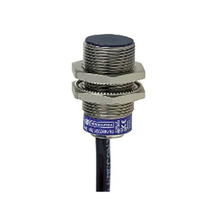 XS1N18PA349, Telemecanique Sensors M18 x 1 Inductive Sensor - Barrel, PNP-NO Output, 10 mm Detection, IP68, IP69K, Cable Terminal, Индуктивный датчик приближения